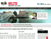 Tablet Screenshot of ieltsdublin.com